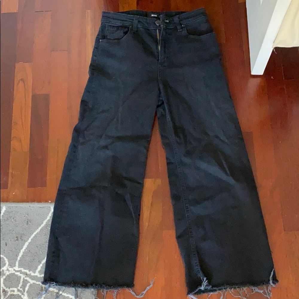 BDG black wide leg pants.